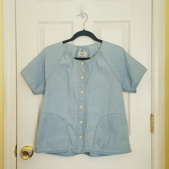 Madewell Tops - Madewell chambray top